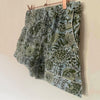 Blue/green Floral Shortie Pyjama Set – Size Large
