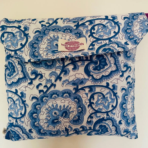 Blue Wedgewood Cotton Pyjama Set – Size Large