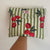 Cherries On Olive Stripe Shortie Pyjama Set – Size Medium