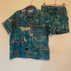 Jade Jungle Shortie Pyjama Set – Size Small