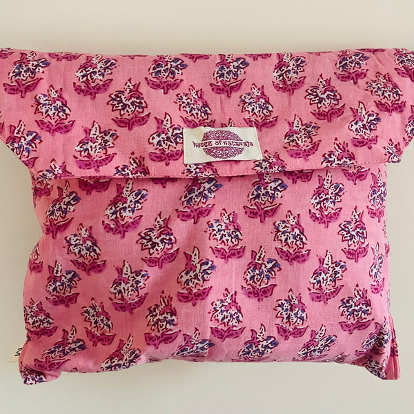 Pink Blossom Cotton Pyjama Set – Size Extra Large