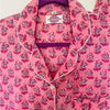 Pink Blossom Cotton Pyjama Set – Size Small