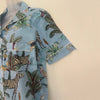 Powder Blue Jungle Shortie Pyjama Set – Size Small
