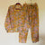 Saffron Garden Cotton Pyjama Set – Size Small