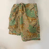 Sage Green Cheetah Shortie Pyjama Set – Size Extra Large