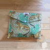 Sage Green Cheetah Shortie Pyjama Set – Size Extra Large