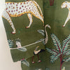 Olive Jungle Cotton Pyjama Set – Size Small