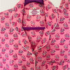 Pink Blossom Cotton Pyjama Set – Size Large